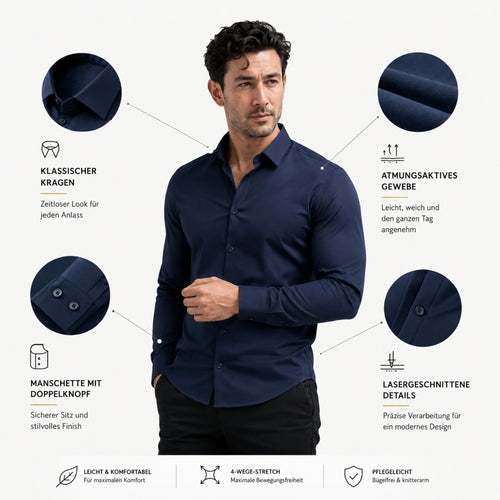 Ultra-Tech Businesshemd [1 KAUFEN & 2 ERHALTEN]